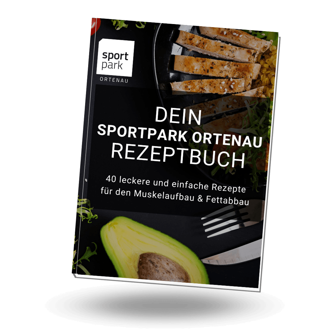 Sportpark Ortenau Mockup Rezeptbuch - logo white